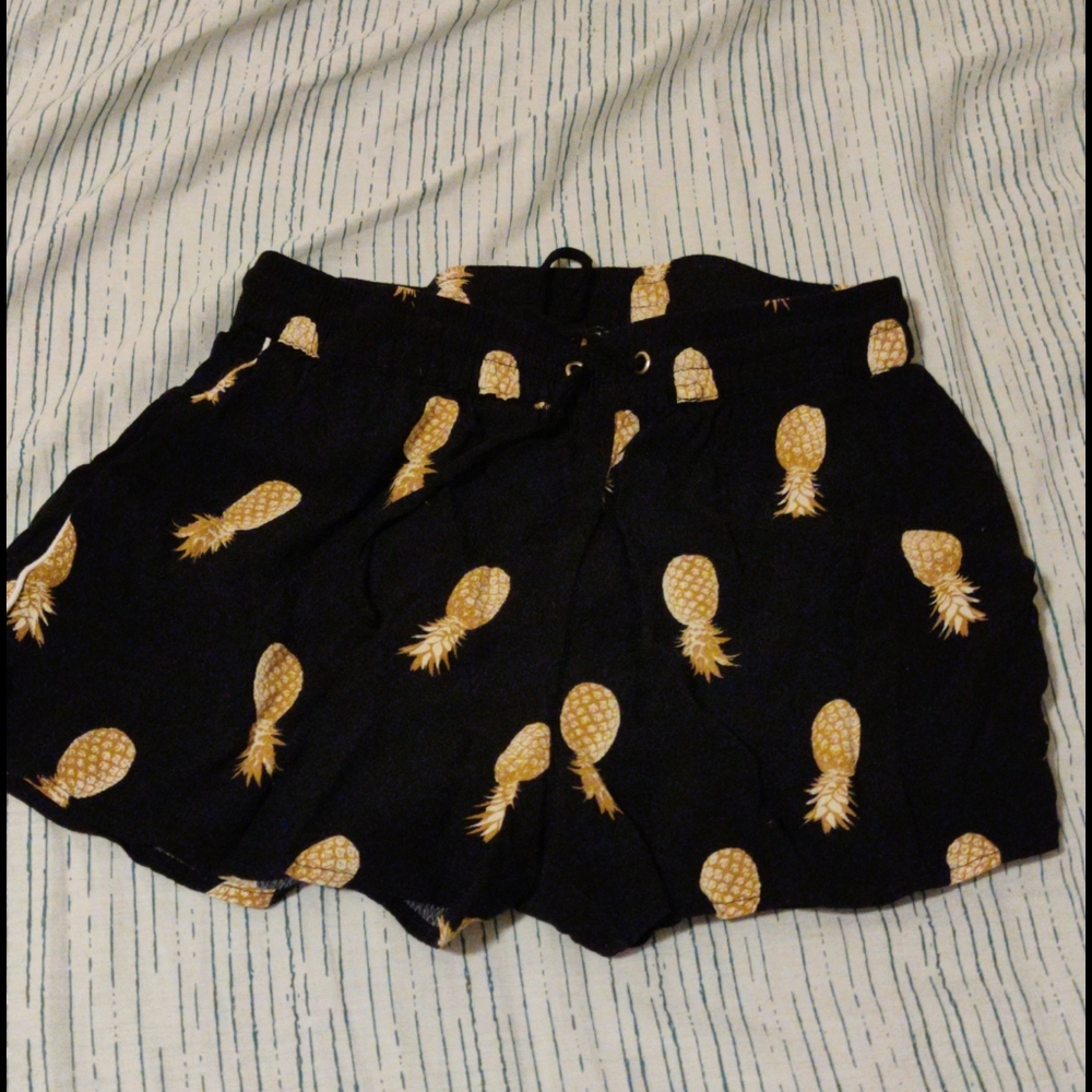 Forever 21 Pineapple Shorts